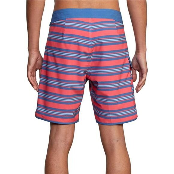 RVCA Mens 4 Way Stretch Boardshorts 18 Inch Swim Trunks Fixed Waist Surf - Picture 3 of 6